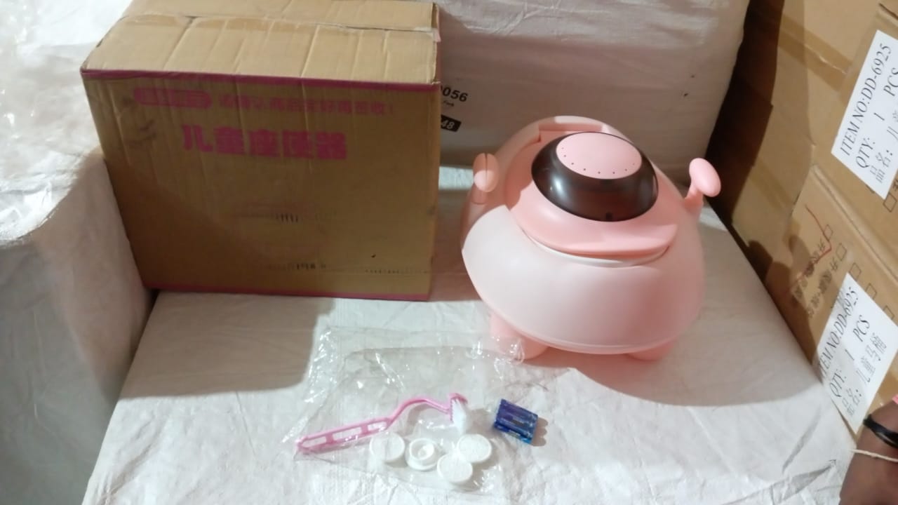 BABY PORTABLE LIGHTING & MUSIC TOILET, BABY POTTY TRAINING SEAT BABY POTTY CHAIR FOR TODDLER BOYS GIRLS POTTY SEAT FOR 1+ YEAR CHILD - Springkart 