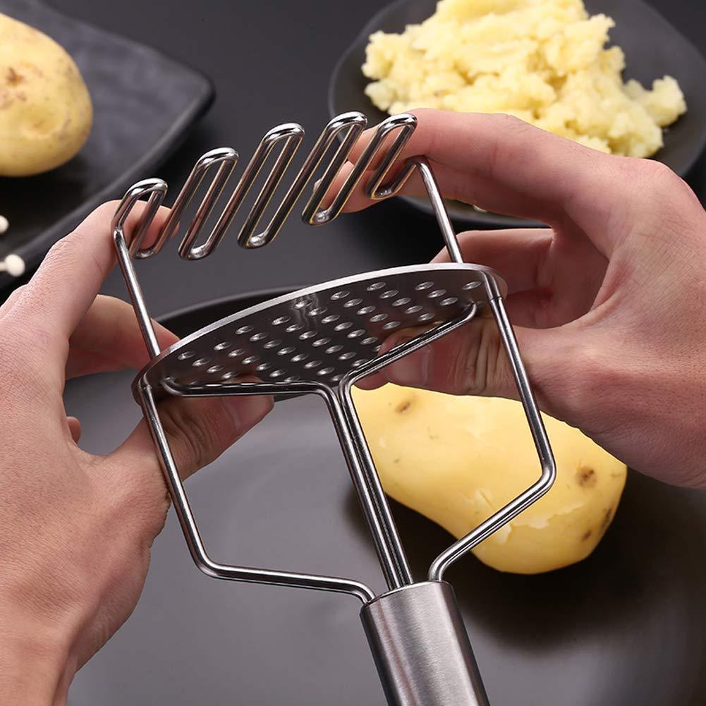 750_stainless Steel Hand Masher (Mash For Dalvegetablepotatobaby Foodpav Bhaji) - Springkart 