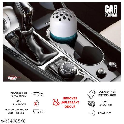 CARXEN Mint Air Gel Car Perfume |Water Based Car Air Freshener - Cool Surf Blue (100g) - Springkart 