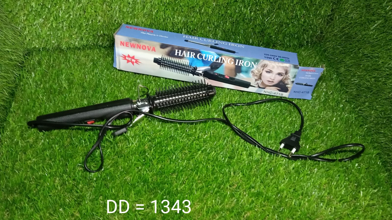 Hair Curling Iron Rod for Women (black) - Springkart 