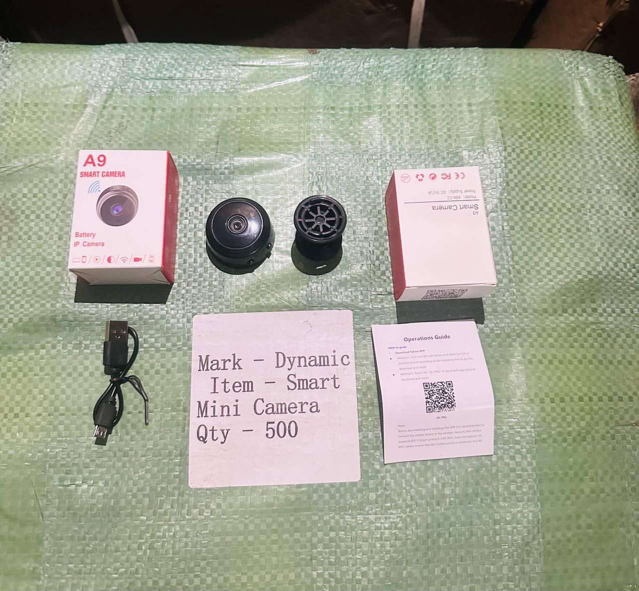 Mini Wireless WiFi ,Cameras with Indoor Video Recorder - Springkart 