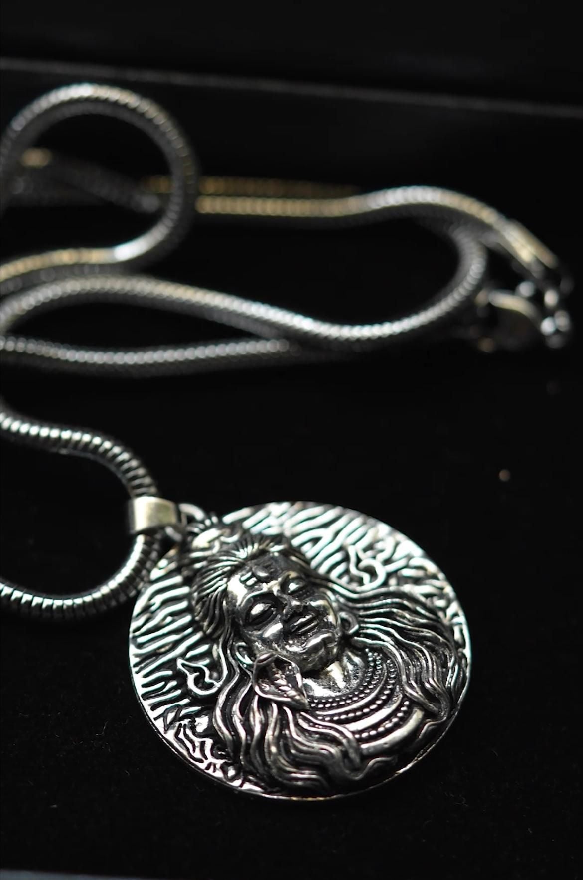 Lord Shiv Pendant with Snake - Springkart 