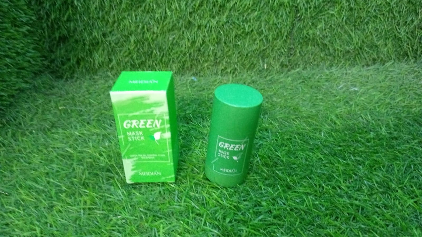 Green Tea Purifying Clay Stick Mask for Acne & Oil Control - Springkart 