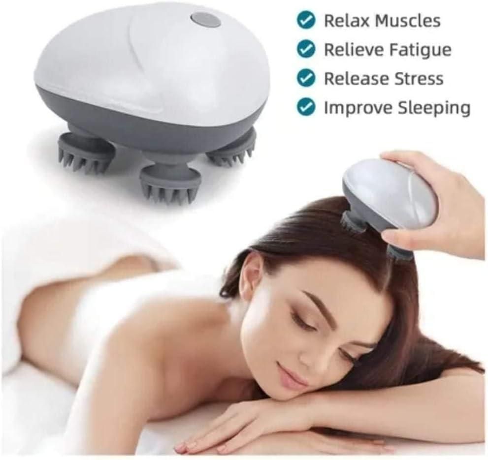 Portable Head Massager for Hair Growth Deep Clean and Stress Relax - Springkart 