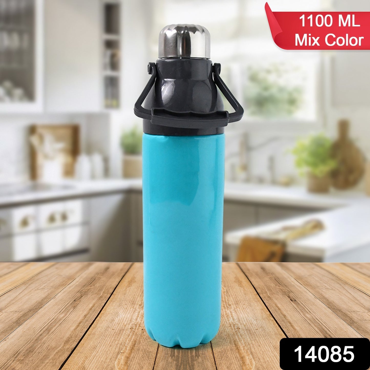Plastic Sports Bottle Insulated Leakproof Bpa-free (1100ml Mix Color) - Springkart 