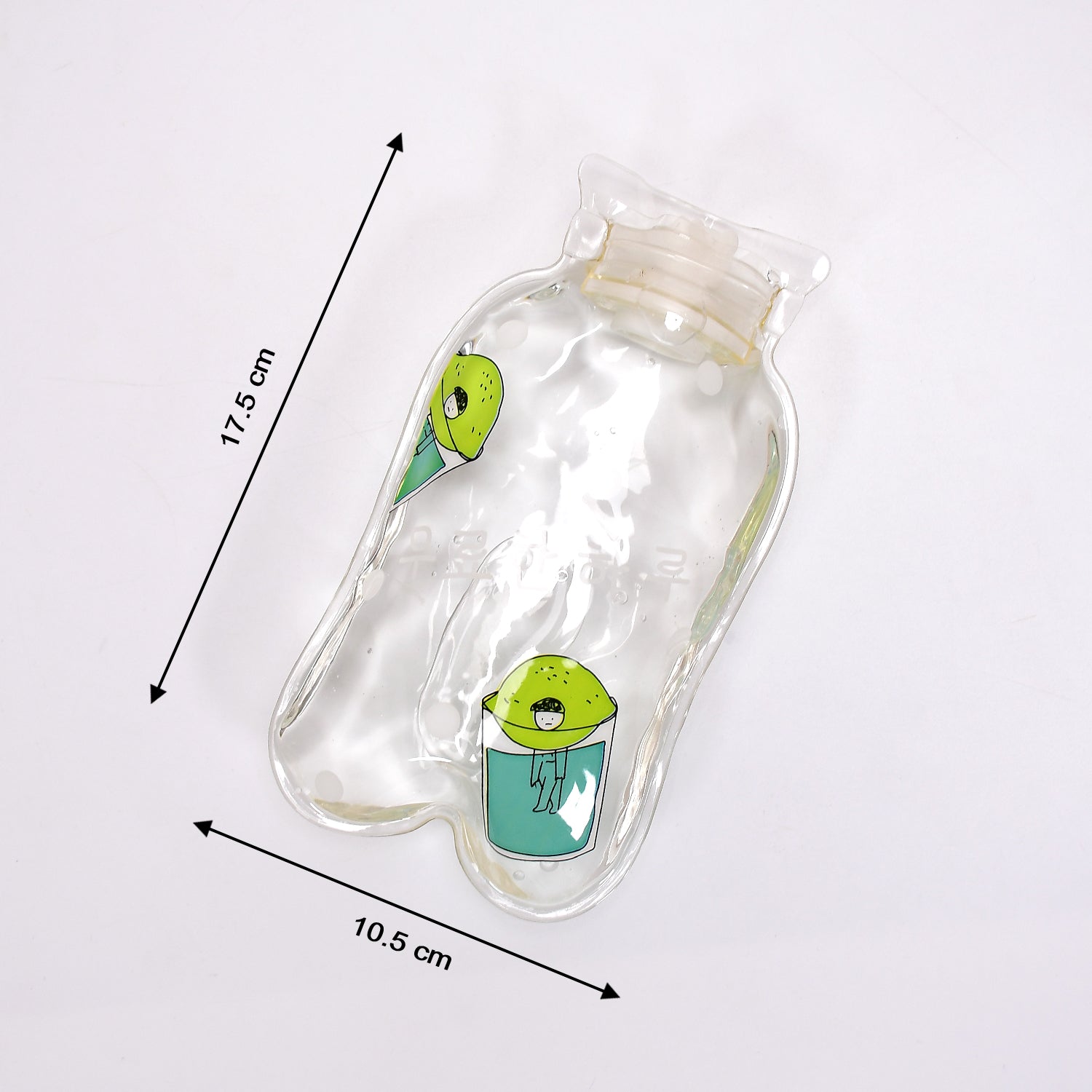 6541 Transparent Multi Design Small Hot Water Bag With Cover For Pain Relief Neck Shoulder Pain And Hand Feet Warmer Menstrual Cramps. - Springkart 