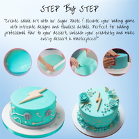 Electric Blue Fondant | Edible Sugarpaste 250 Gm