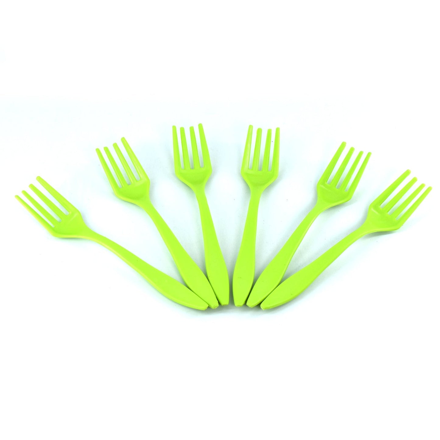 Small plastic 6pc Serving Fork Set for kitchen - Springkart 
