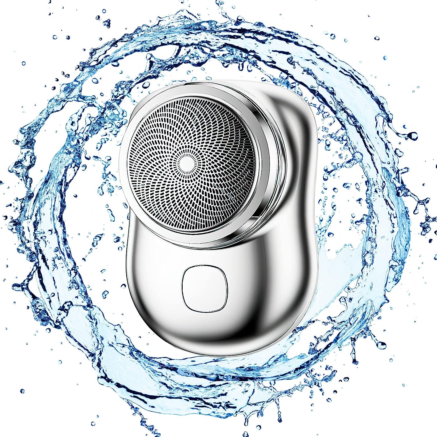 Mini Electric Shaver Portable | Pocket fashion | Rechargeable | Wireless Beard, Hair Razor for Men and Women | Home, Travel, Gift | - Springkart 