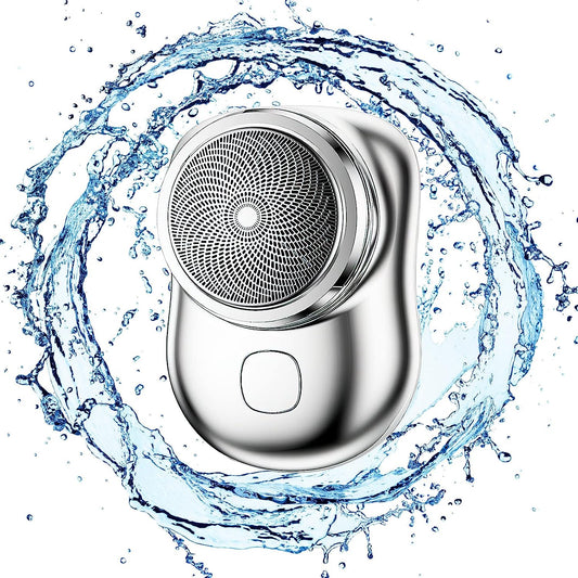 Mini Electric Shaver Portable | Pocket fashion | Rechargeable | Wireless Beard, Hair Razor for Men and Women | Home, Travel, Gift | - Springkart 