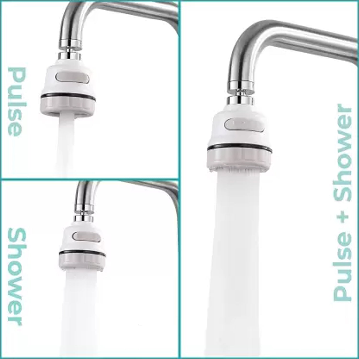 Kitchen Water Shower Tap Faucet Tap Aerator - Springkart 