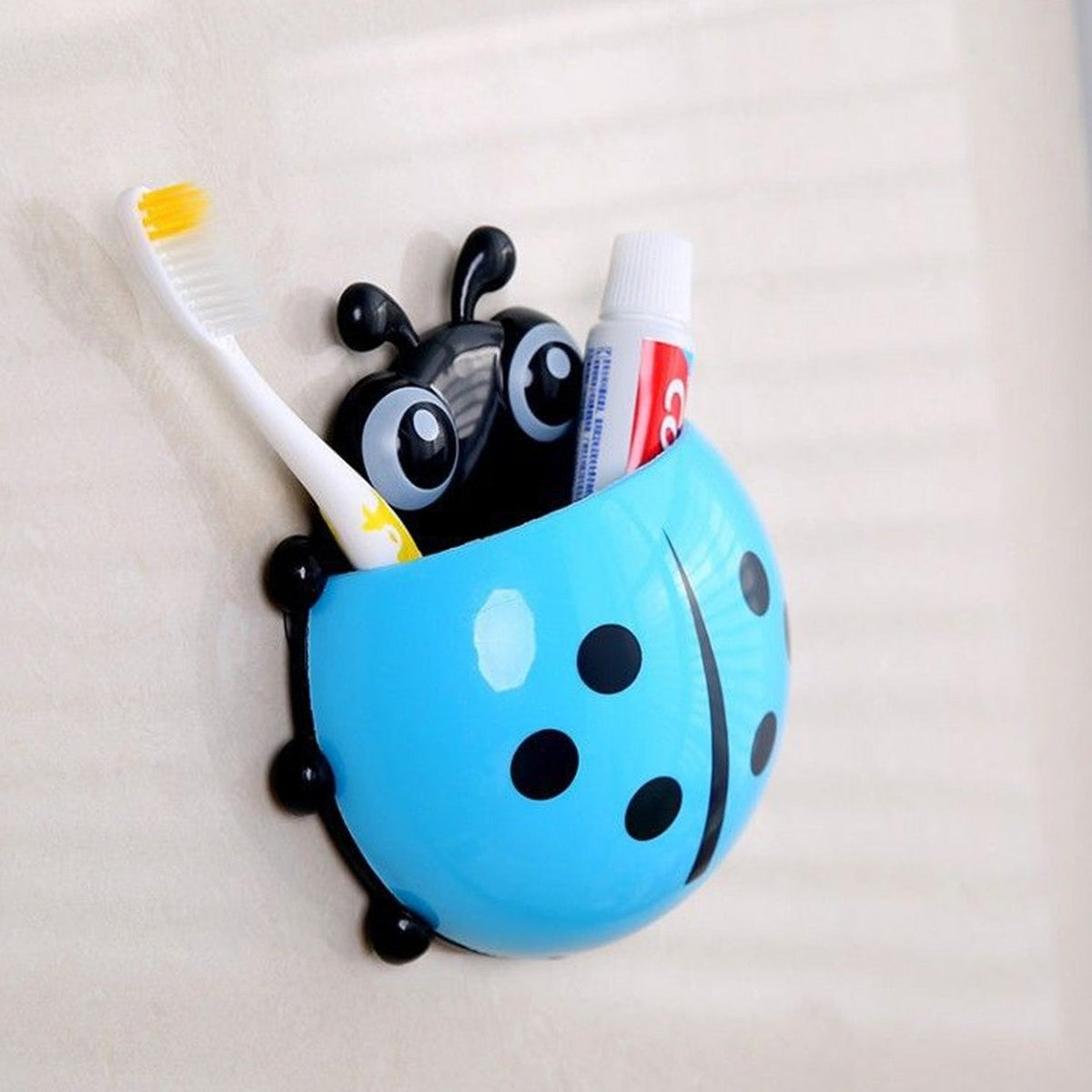 Ladybug Toothbrush Holder (1 Pc) - Springkart 
