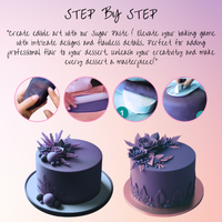Electric Purple Fondant | Edible Sugarpaste 250 Gm