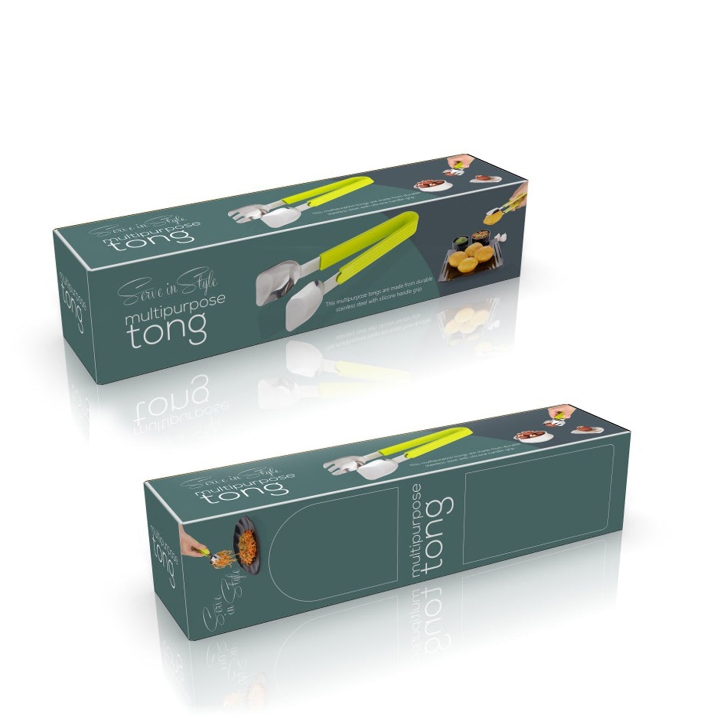 Multi P Salad Serve Tong used in all kinds of places household and kitchen purposes for holding and grabbing food stuffs and items etc. - Springkart 