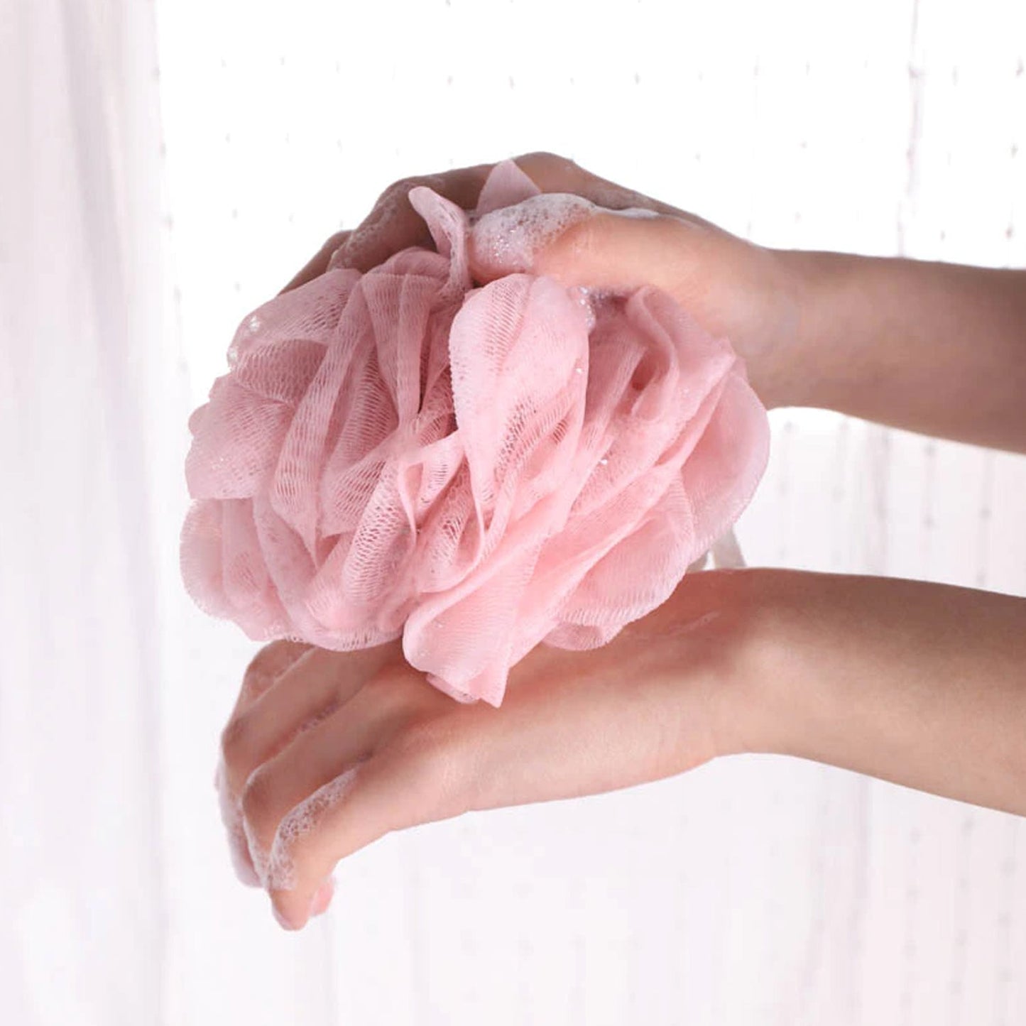Bath Sponge Round Loofah and Back Scrubber for Men and Women - Springkart 
