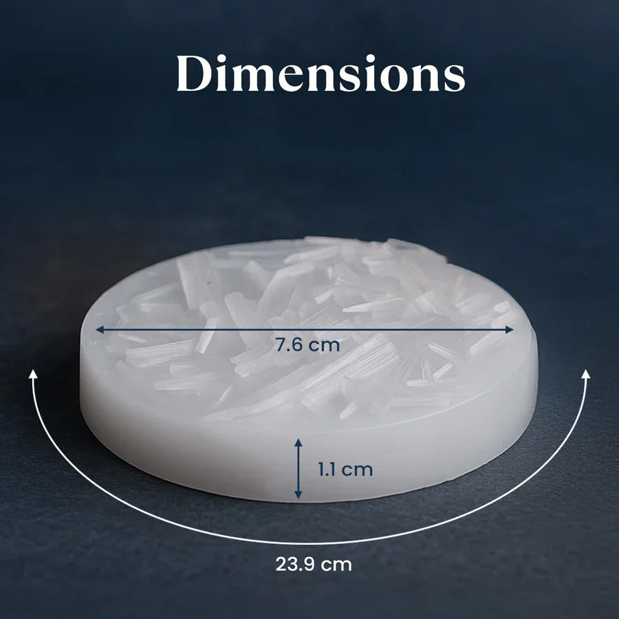 OM Pyrite Wealth Combo with FREE Raw Selenite Plate