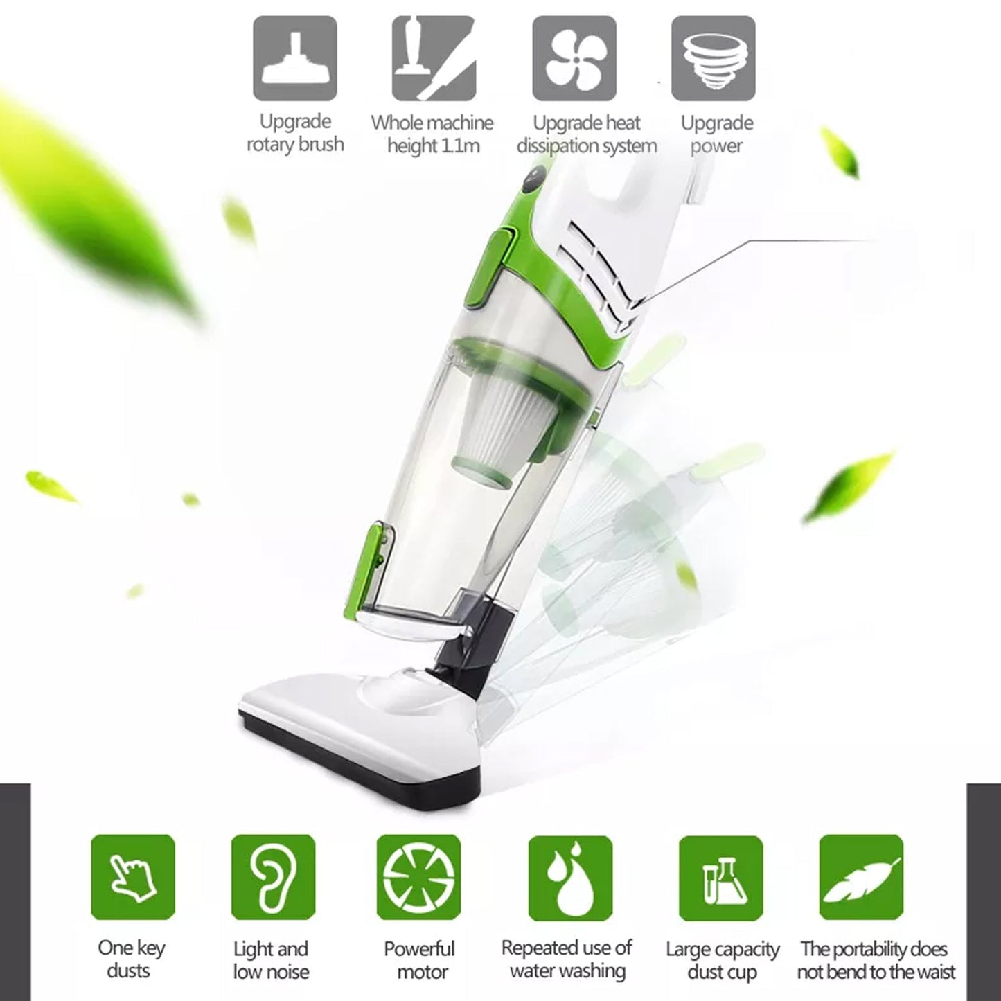 Stick vacuum cleaner for home