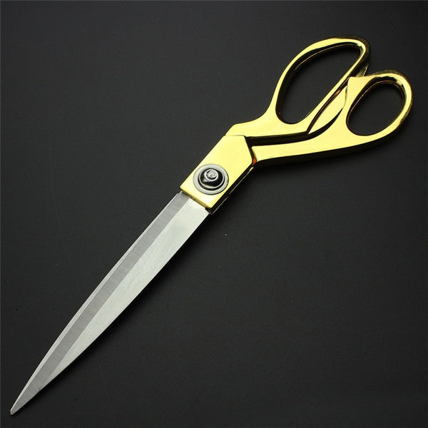 Gold Plated Professional Cloth Cutting Scissor - Springkart 