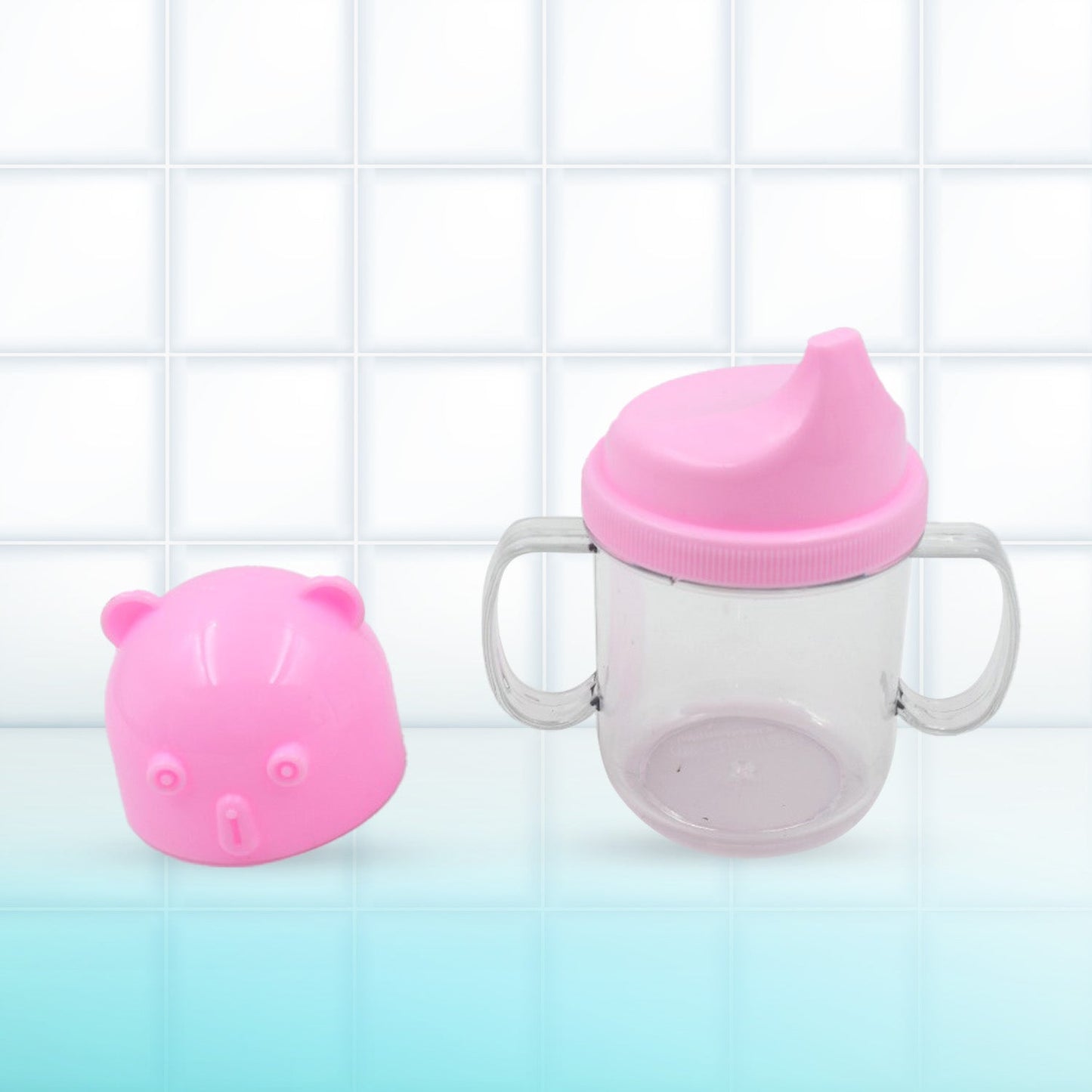 Baby Milk Mug Sippy Cup Baby Mug, Leakproof, Mug For Kids Lightweight, Nursing (250 Ml / 1 Pc) - Springkart 
