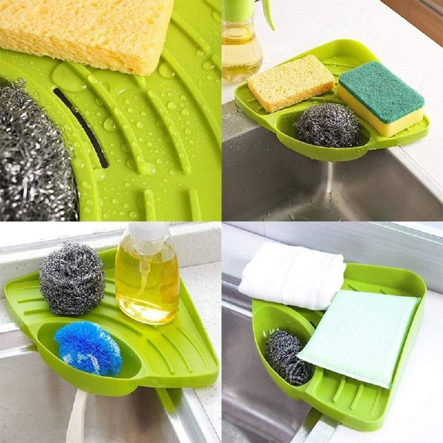Corner Sink Strainer For Draining Kitchen Waste In Sinks And Wash Basins. - Springkart 