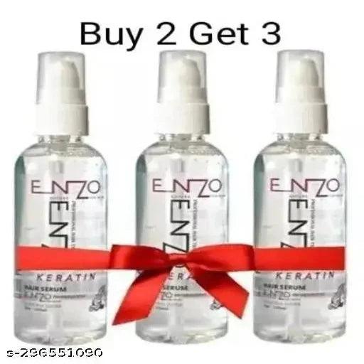 PROFESSIONAL LONGLASTING ENZO HAIR ,BUY 2 GET 1 FREE (PACK OF 3) Professional Hair serum