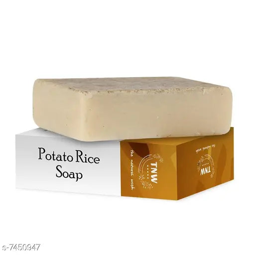 TNW - The Natural Wash Handmade Potato Rice Soap For Tanning and Pigmentation - 100 g