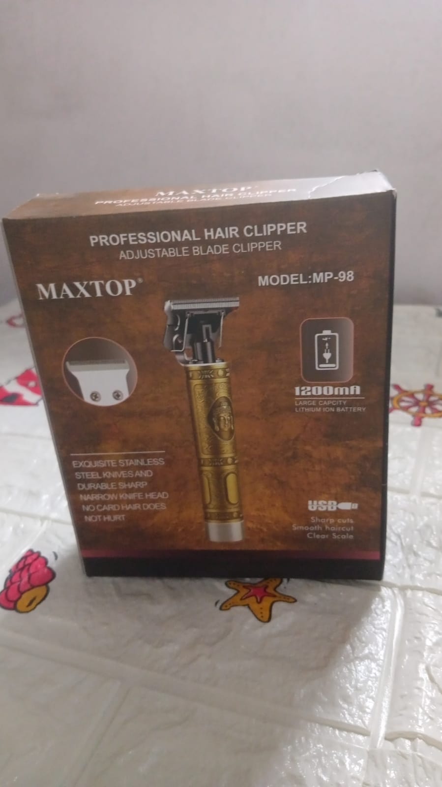 Hair Trimmer for Men Hair Style Trimmer, Professional Hair Clipper, Adjustable Blade Clipper & Shaver for Men - Springkart 