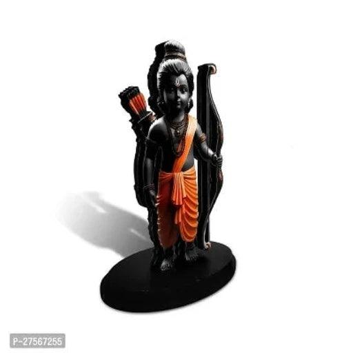 Adhvik Ram Lalla 2d Idol Ayodhya Mdf Wooden Murti Statue God Stand For car Dashboard