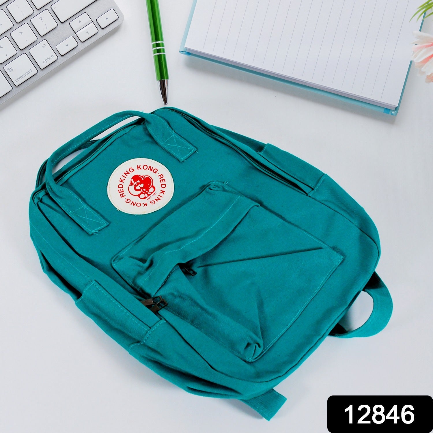 Durable Canvas Backpack, Conquer Your Day With King Kong (Mix Design) - Springkart 
