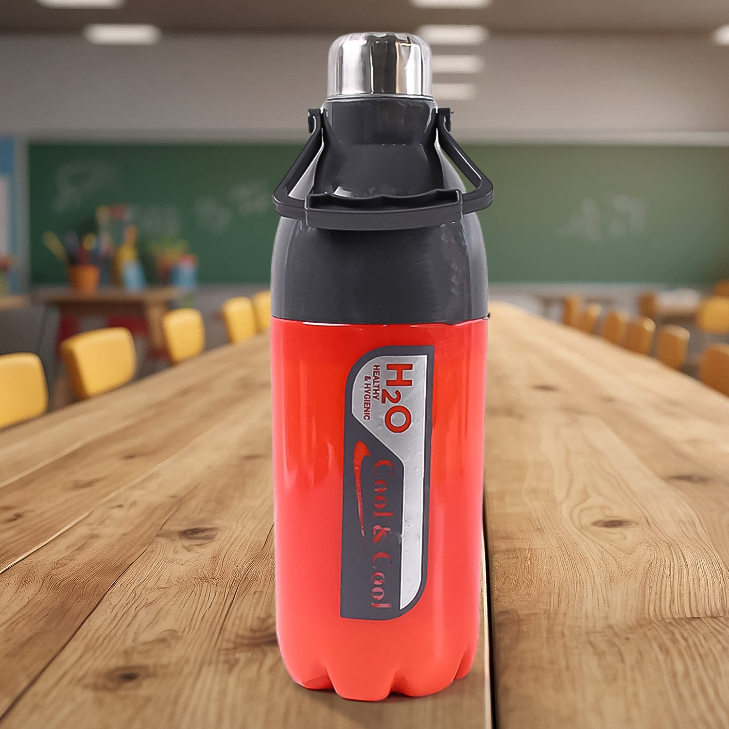 Plastic Sports Bottle Insulated Leakproof Bpa-free (1400ml Mix Colour) - Springkart 