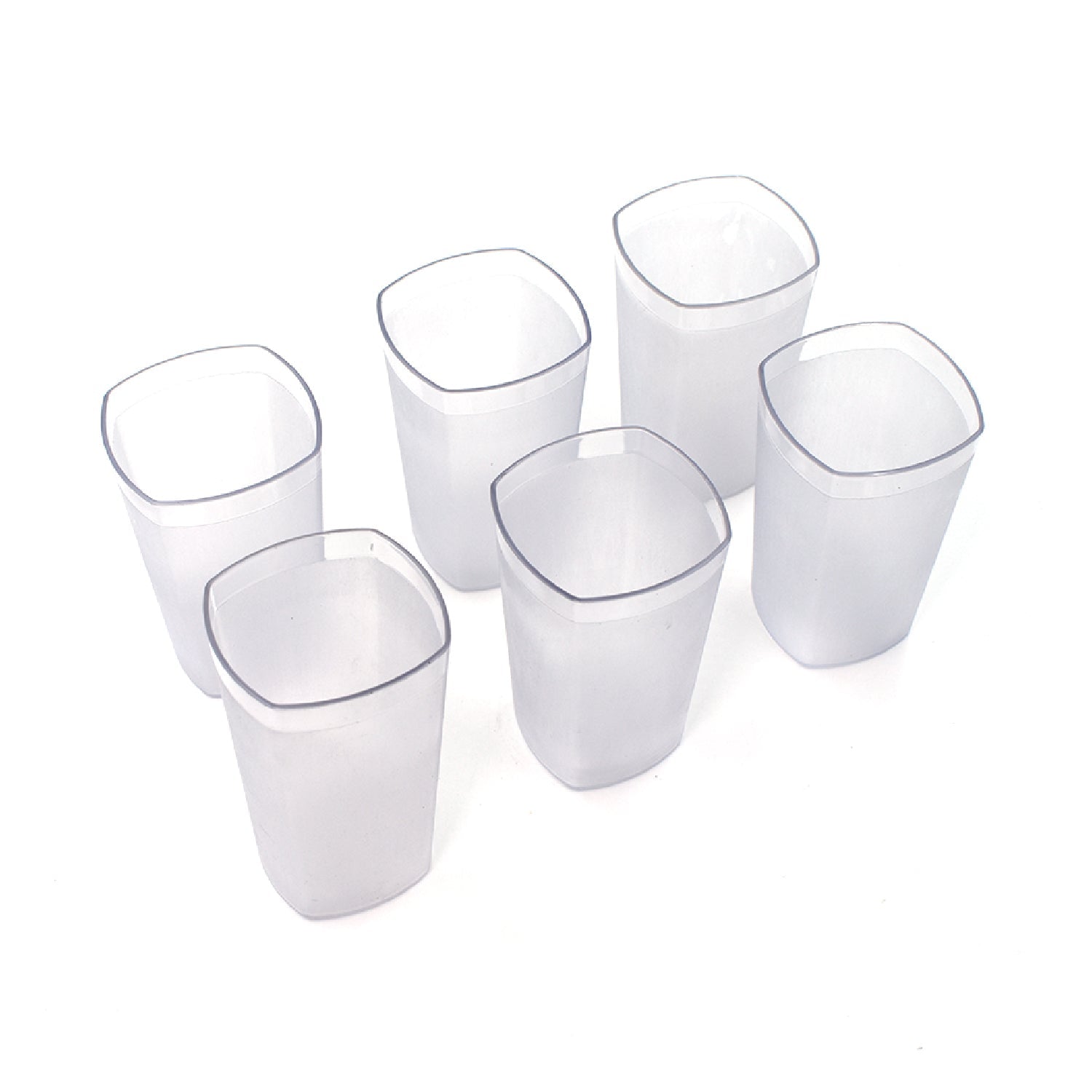 Ganesh Decent Glass, 350ml, Set of 6 - Springkart 