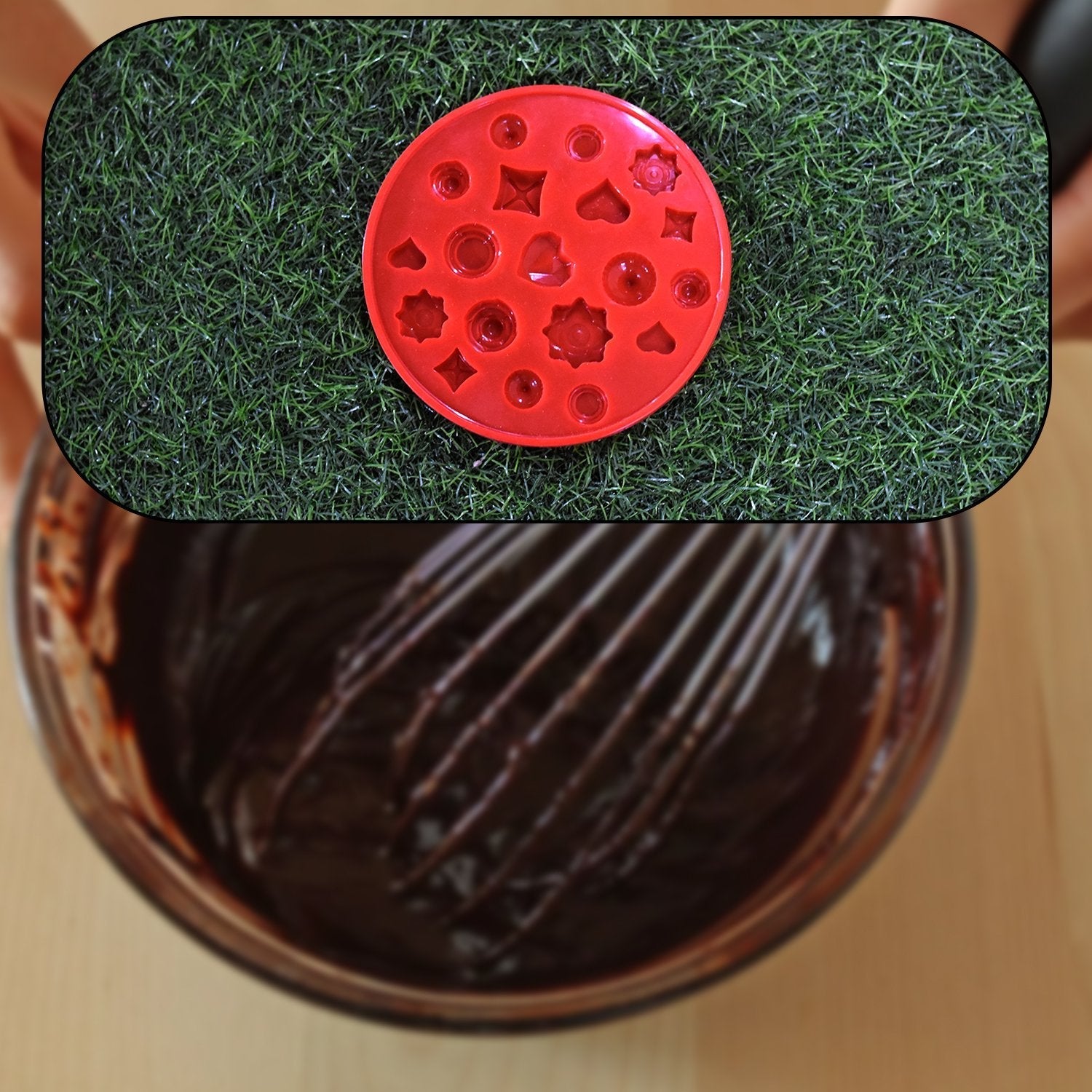 19 Cavity Mix Shape Chocolate Mould (1Pc Only) - Springkart 