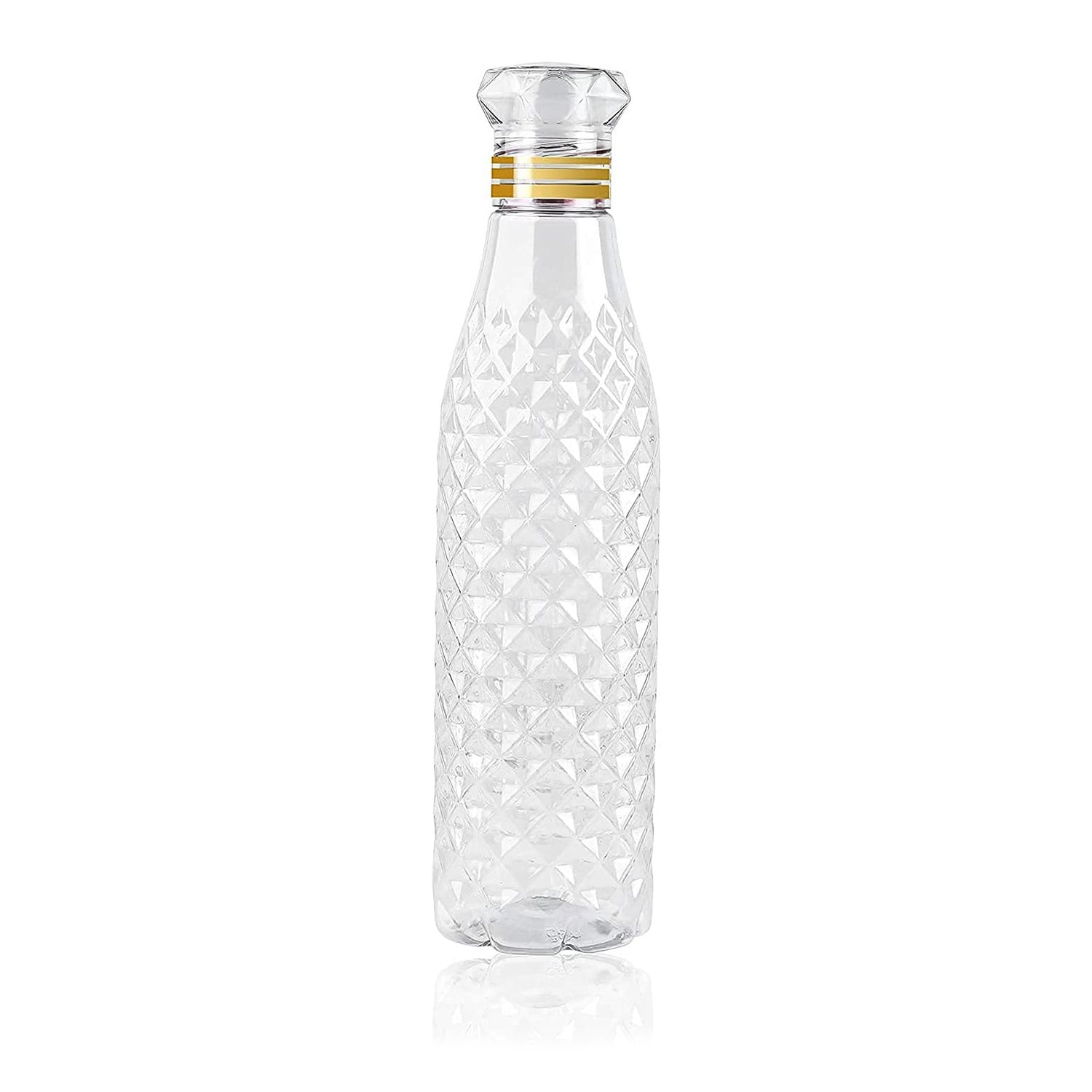 Dimond Cut Water Bottle used by kids, children’s and even adults for storing and drinking water throughout travelling to different-different places and all. - Springkart 