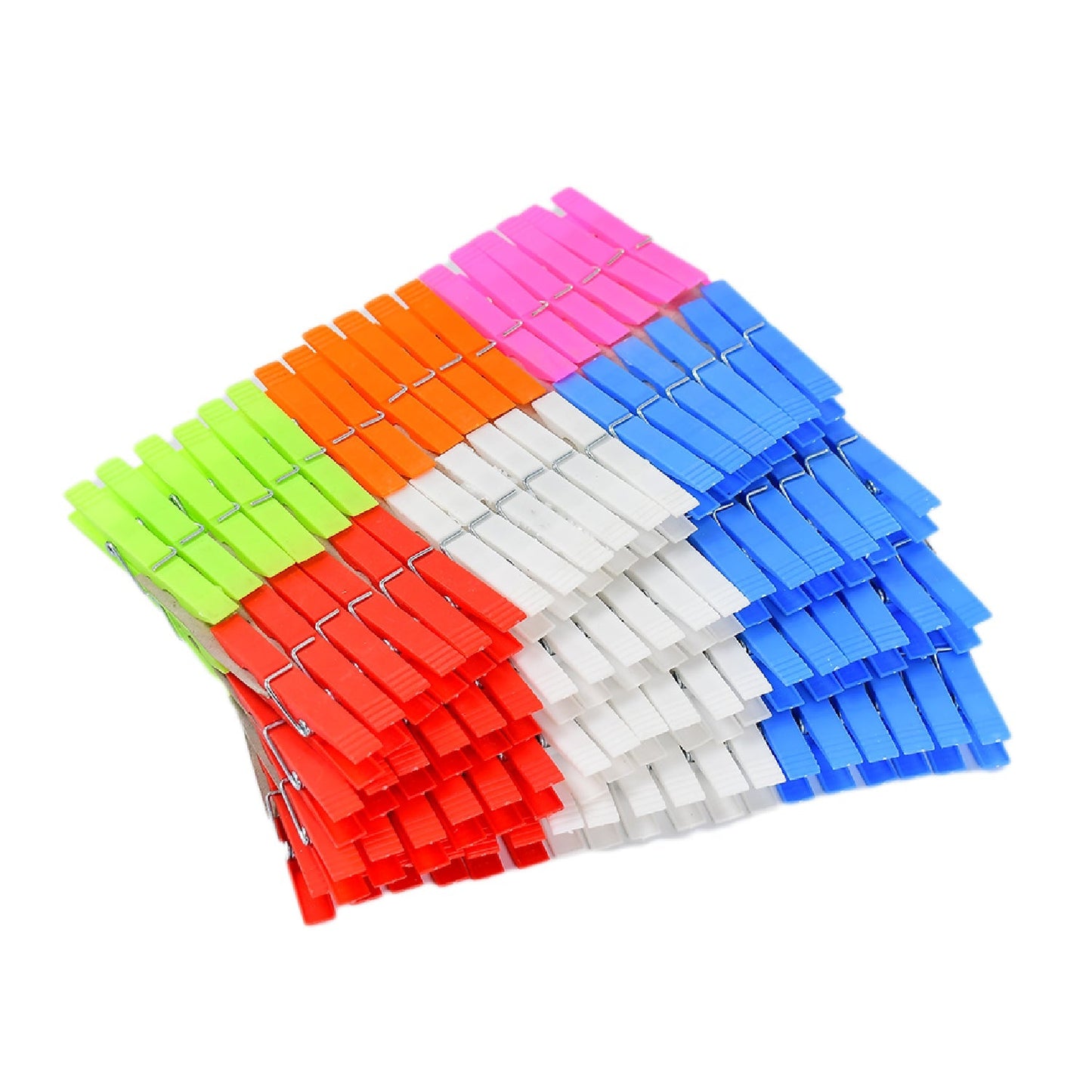 Multi Purpose Plastic Clothes Clips for Cloth Drying Clips (set of 144Pc) - Springkart 