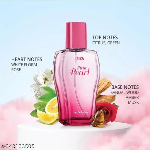 Pink Pearl For Women Eau De Parfum Spray Citrus Rose 100 ML Long Lasting Fragrance - Springkart 