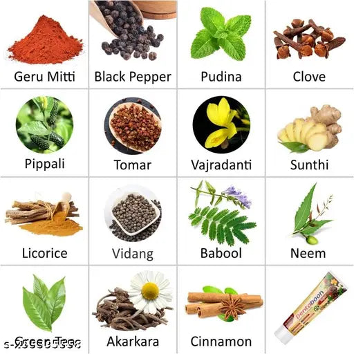 Ayurvedic Toothpaste - DENTABOON SUPER - PACK OF 2