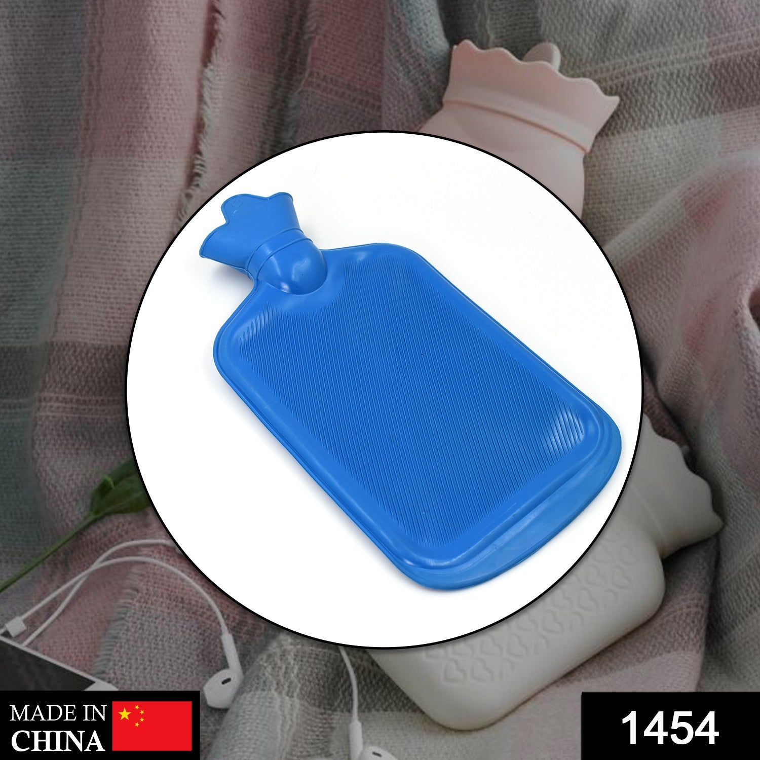 1454 Hot Water Bag 2000 Ml Used In All Kinds Of Household And Medical Purposes As A Pain Relief From Muscle And Neural Problems. - Springkart 
