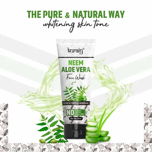 KURAIY Facial Cleanser Face Washing Remove Blackhead Face wash pack of 2