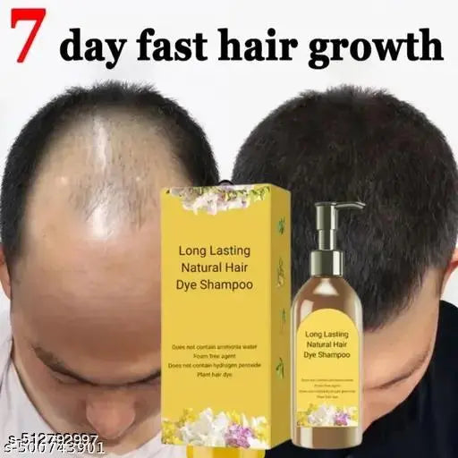 Hot Sale 49% Off笨ｨ Long Lasting Natural Hair Dye Shampoo 250ML Pack Of 1 - Springkart 