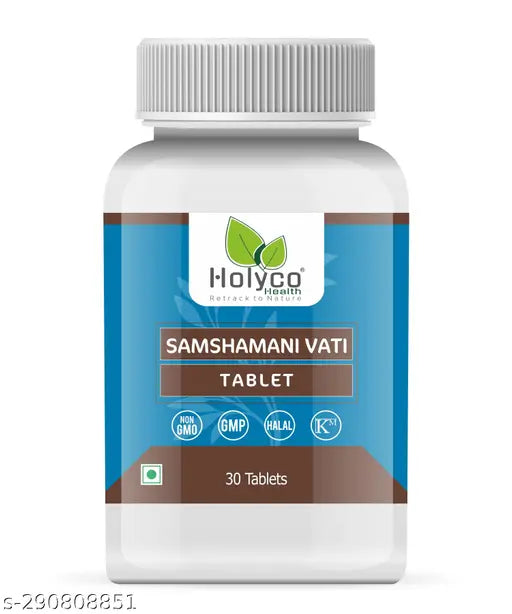 Samshamni Vati Tablet - 30 Tablets | Supports Immune System, Digestive Support and Detoxification - Springkart