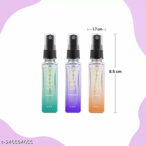 Secret Temptation Adore, Dream and Romance Perfume Travel Pack (8 ml Each) - Springkart 