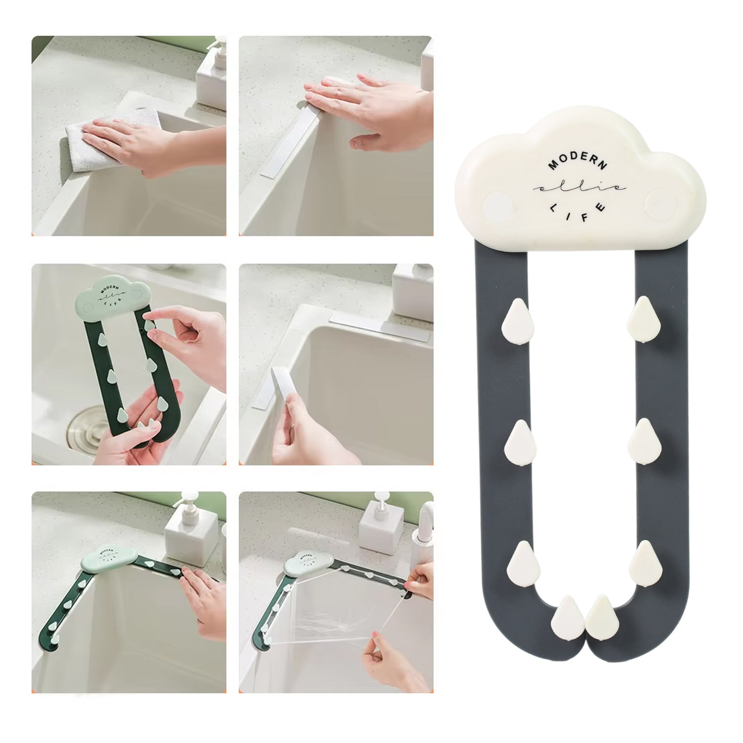 Kitchen Sink Strainer Triangle Kitchen Sink Filter Triangle Rack (1 Pc) - Springkart 