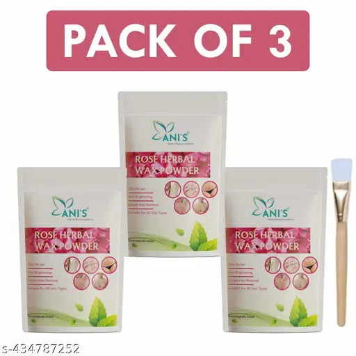 Full Face , Full Body, Bikini, Underarm (All in Combo) wax Instant Painless Herbal Hair removal