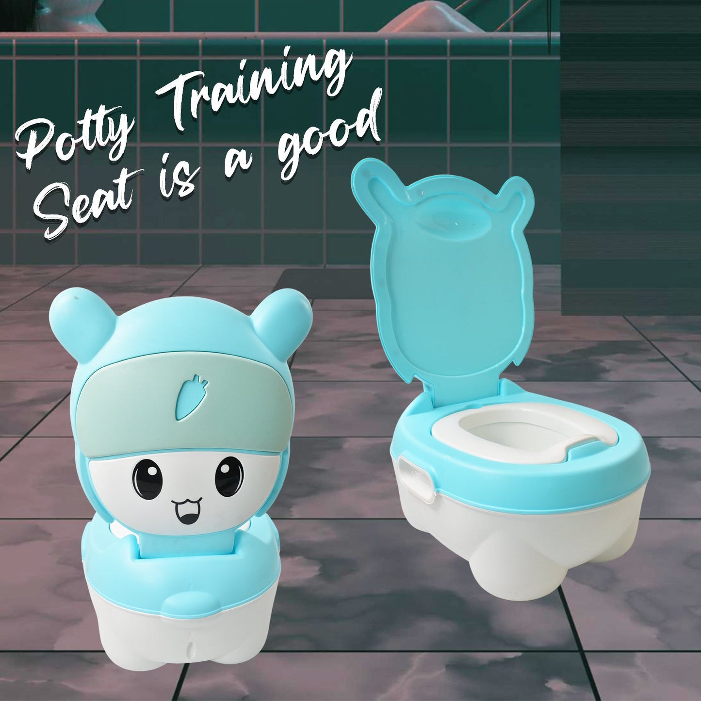 Baby Potty Toilet Baby Potty Training Seat Baby Potty Chair for Toddler Boys Girls Potty Seat for 1+ year child - Springkart 