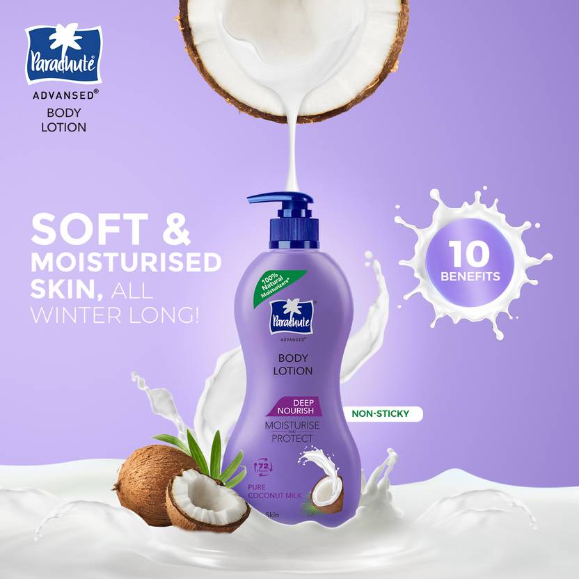 Parachute Advansed Deep Nourish Body Lotion  (800 ml)