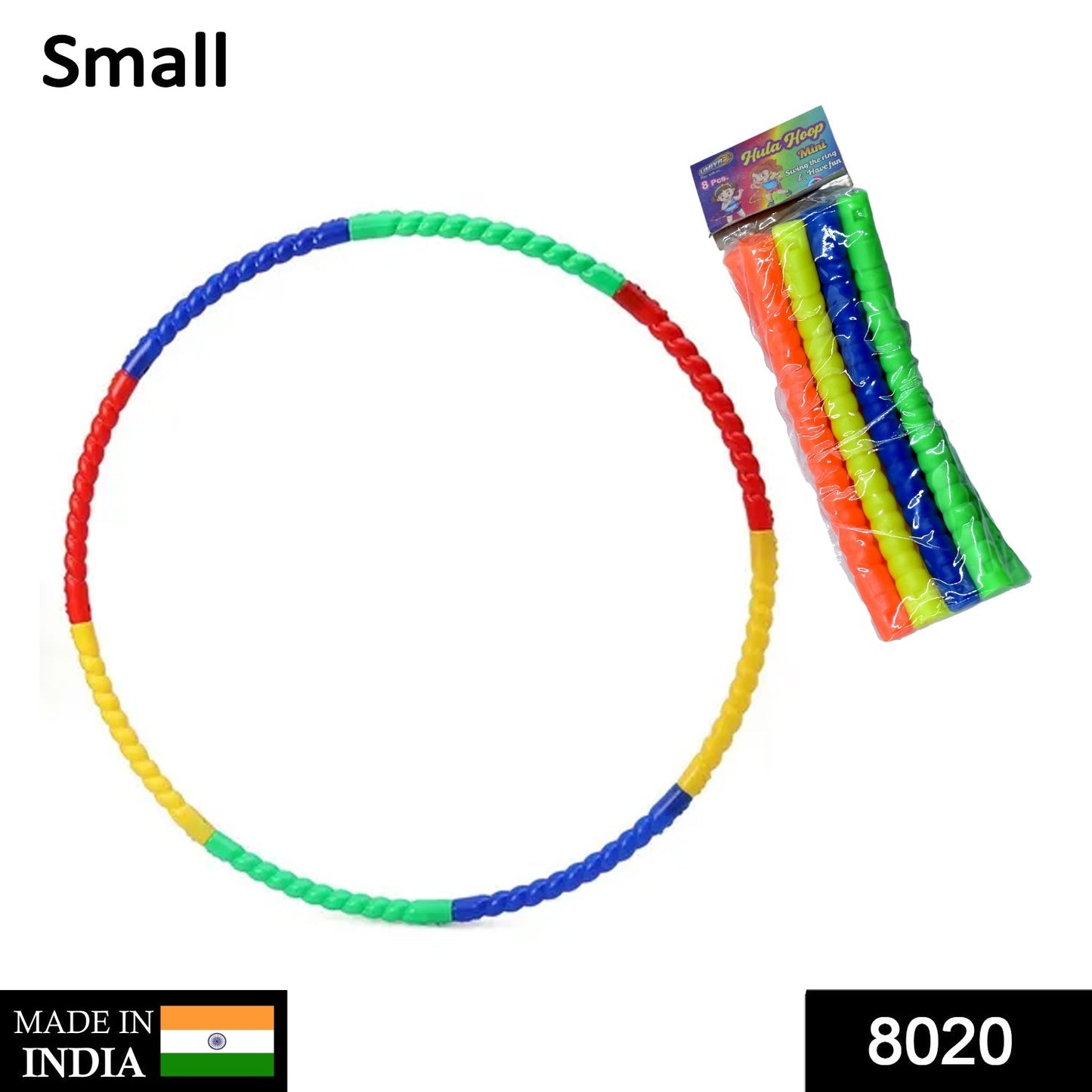 Hoops Hula Interlocking Exercise Ring for Fitness with Dia Meter Boys Girls and Adults - Springkart 