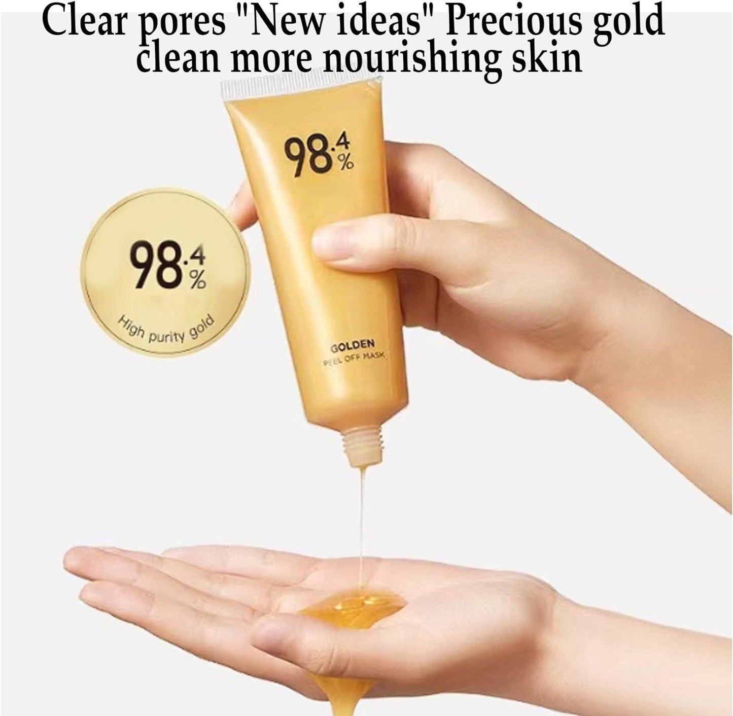 Gold Peel off Mask (Pack of 2) - Springkart 