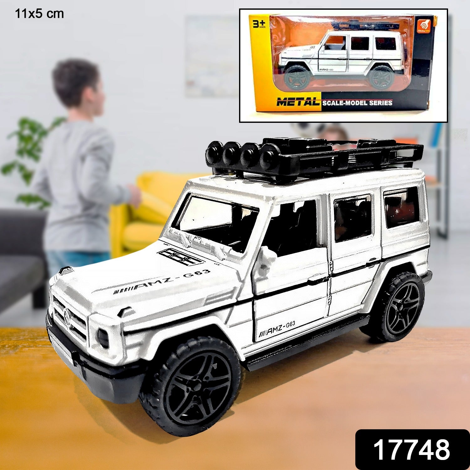 Alloy Metal Pull Back Die-cast Car, Jeep Model Car Off Road Die cast Metal Pullback Toy car with Doors Open Boys Gifts Toys for Kids Age 3+ Years (Pack of 1) - Springkart 