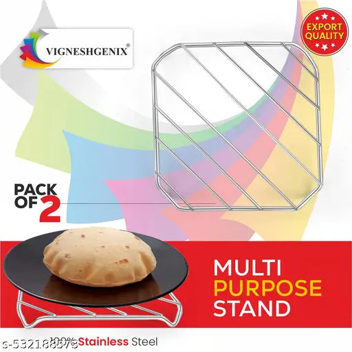 Stainless Steel Tavdi stand(2-pcs)  |Long-lasting Tavdi stand |Wire-frame Tavdi stand |adjustable tavdi stand