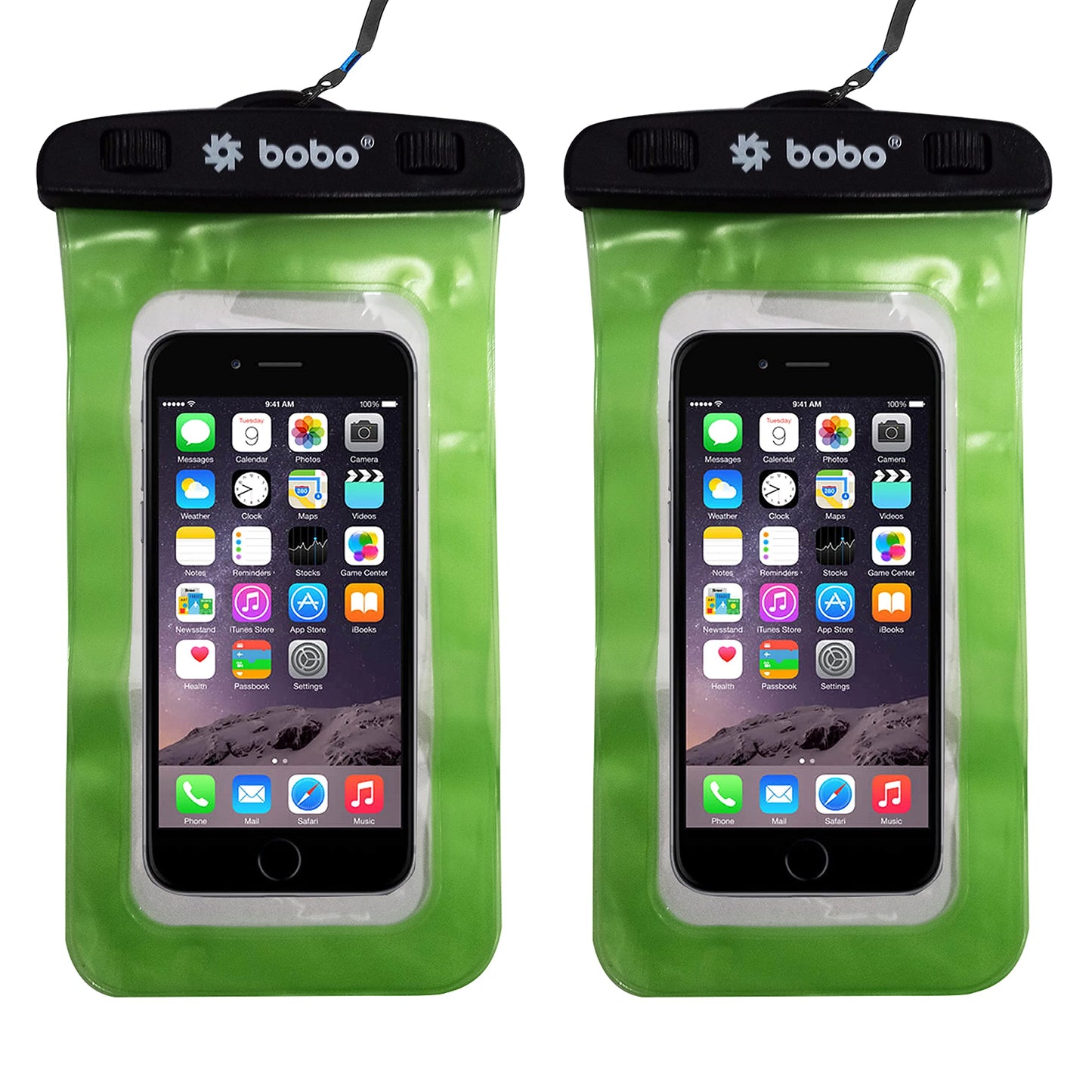 BOBO Universal Waterproof Pouch (Big Size) Cellphone Dry Bag Case for Smartphone – Transparent (Pack of 1)